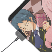Load image into Gallery viewer, Baka And Test RGB LED Mouse Pad (Desk Mat)