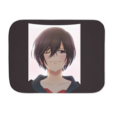 Load image into Gallery viewer, Yū Otosaka weeping smile Sherpa Blanket