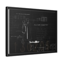 Load image into Gallery viewer, Makise Kurisu & Rintaro Okabe Canvas Framed Art Print