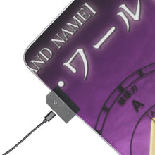 Load image into Gallery viewer, Anime Jojo's Bizarre Adventure RGB LED Mouse Pad (Desk Mat)