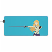Load image into Gallery viewer, Anime Armed Girl's Machiavellism RGB LED Mouse Pad (Desk Mat)