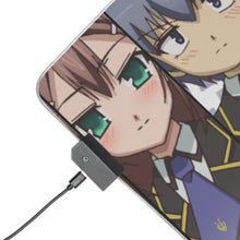 Load image into Gallery viewer, Baka And Test RGB LED Mouse Pad (Desk Mat)