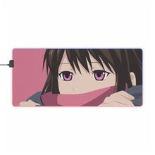 Load image into Gallery viewer, Noragami Hiyori Iki, Noragami RGB LED Mouse Pad (Desk Mat)