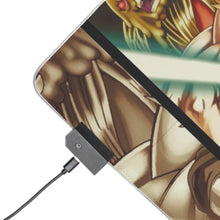 Load image into Gallery viewer, Dragon Ball Z poster RGB LED Mouse Pad (Desk Mat)