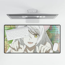 Load image into Gallery viewer, Nekomonogatari Black Mouse Pad (Desk Mat)