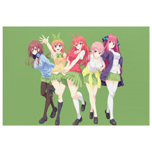 Load image into Gallery viewer, The Quintessential Quintuplets Miku Nakano, Itsuki Nakano, Nino Nakano, Yotsuba Nakano, Ichika Nakano Jigsaw Puzzle
