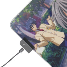 Load image into Gallery viewer, Clannad Tomoya Okazaki, Nagisa Furukawa, Tomoyo Sakagami, Kyou Fujibayashi, Youhei Sunohara RGB LED Mouse Pad (Desk Mat)