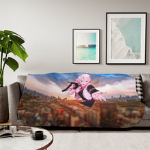 Load image into Gallery viewer, Culpable corona Inori Yuzuriha Sherpa Blanket