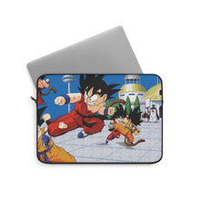 Load image into Gallery viewer, Goku Training on Kami Temple Laptop Sleeve