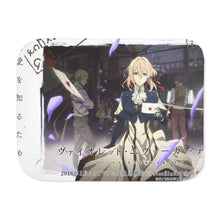 Load image into Gallery viewer, Violet Evergarden Sherpa Blanket