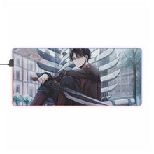 Load image into Gallery viewer, Anime Attack On Titan RGB LED Mouse Pad (Desk Mat)