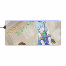 Load image into Gallery viewer, KonoSuba - God’s Blessing On This Wonderful World!! RGB LED Mouse Pad (Desk Mat)