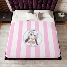 Load image into Gallery viewer, Miss Kobayashi's Dragon Maid Kanna Kamui, Kobayashi San Chi No Maid Dragon Sherpa Blanket