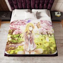 Load image into Gallery viewer, Anime Your Lie in April Sherpa Blanket