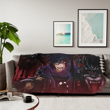 Load image into Gallery viewer, Jujutsu Kaisen Megumi Fushiguro Sherpa Blanket