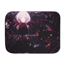 Load image into Gallery viewer, Anime Guilty Crown Sherpa Blanket