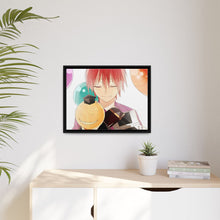 Load image into Gallery viewer, Karma Akabane and Koro-sensei Canvas Framed Art Print
