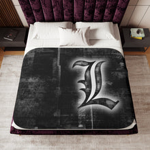 Load image into Gallery viewer, Anime Death Note Sherpa Blanket