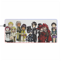 Load image into Gallery viewer, Black Butler RGB LED Mouse Pad (Desk Mat)
