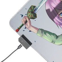 Load image into Gallery viewer, Shikimori's Not Just A Cutie RGB LED Mouse Pad (Desk Mat)