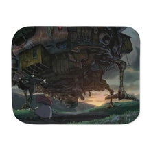 Load image into Gallery viewer, Anime Howl's Moving Castle Sherpa Blanket