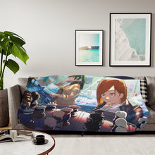 Load image into Gallery viewer, Anime Jujutsu Kaisen Sherpa Blanket