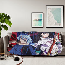 Load image into Gallery viewer, Rimuru Tempest and Shizue Izawa Sherpa Blanket