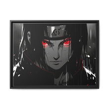 Load image into Gallery viewer, Itachi Uchiha Manga Style Canvas Framed Art Print