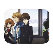 Load image into Gallery viewer, Mei,Yukari,Naoya and Kouichi Sherpa Blanket