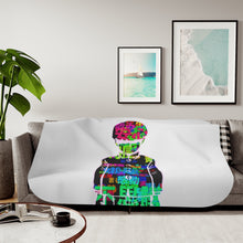 Load image into Gallery viewer, Mob Psycho 100 Shigeo Kageyama Sherpa Blanket