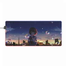 Load image into Gallery viewer, Anime Girl RGB LED Mouse Pad (Desk Mat)