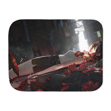 Load image into Gallery viewer, Anime Chainsaw Man Sherpa Blanket