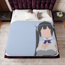 Load image into Gallery viewer, Is It Wrong to Try to Pick Up Girls in a Dungeon? Hestia Sherpa Blanket