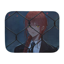 Load image into Gallery viewer, Anime Chainsaw Man Sherpa Blanket