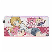 Load image into Gallery viewer, Oreimo Kirino Kousaka RGB LED Mouse Pad (Desk Mat)