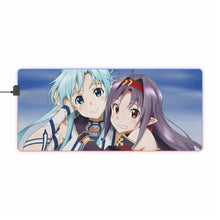 Load image into Gallery viewer, Sword Art Online II RGB LED Mouse Pad (Desk Mat)