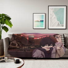 Load image into Gallery viewer, Rin,Yukio and Shiro Sherpa Blanket
