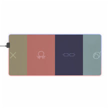 Load image into Gallery viewer, Hidamari Sketch RGB LED Mouse Pad (Desk Mat)