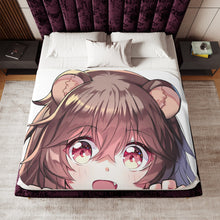 Load image into Gallery viewer, Cutii Little Raphtalia Sherpa Blanket