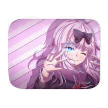 Load image into Gallery viewer, Chika Fujiwara Sherpa Blanket