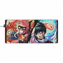 Load image into Gallery viewer, My Hero Academia Izuku Midoriya, Katsuki Bakugou RGB LED Mouse Pad (Desk Mat)