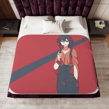 Load image into Gallery viewer, Anime Kill La Kill Sherpa Blanket