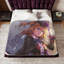 Load image into Gallery viewer, Love Live! Honoka Kousaka Sherpa Blanket