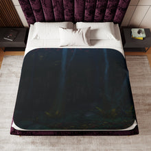 Load image into Gallery viewer, Darkwood Sherpa Blanket