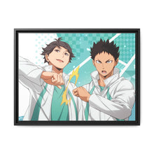 Load image into Gallery viewer, Haikyu!! Canvas Framed Art Print