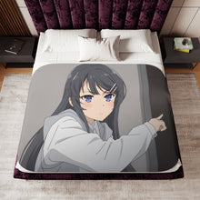 Load image into Gallery viewer, Get Out !! Sherpa Blanket