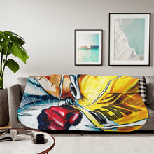 Load image into Gallery viewer, Saitama Sherpa Blanket