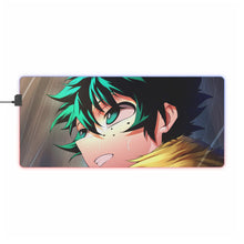 Load image into Gallery viewer, Izuku Midoriya RGB LED Mouse Pad (Desk Mat)