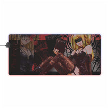 Load image into Gallery viewer, Death Note Misa Amane RGB LED Mouse Pad (Desk Mat)