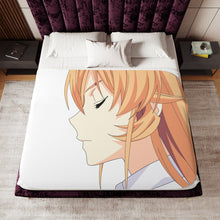 Load image into Gallery viewer, Erina Nakiri Sherpa Blanket